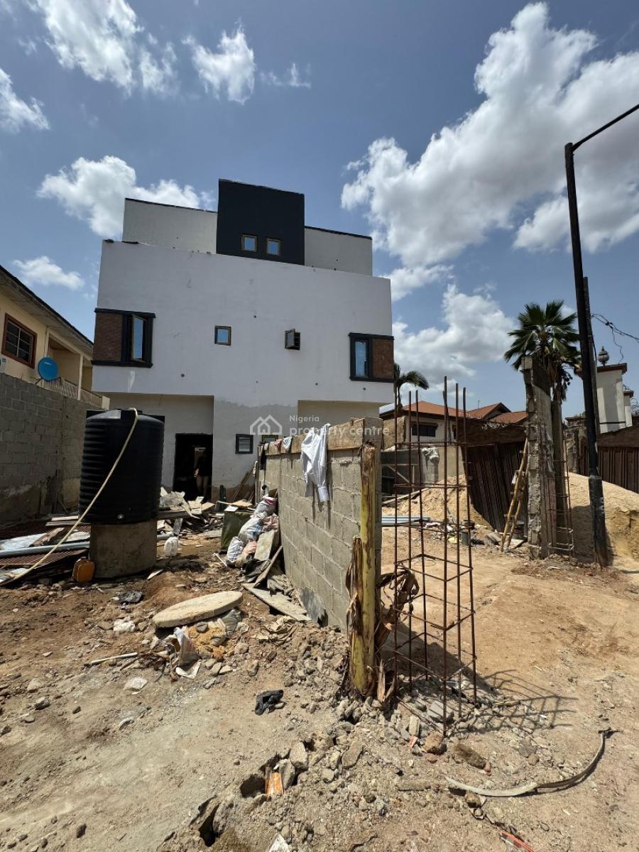 Newly Built 4 Bedroom Semi Detached Plus Bq, C of O, Anthony, Maryland, Lagos, Semi-detached Duplex for Sale