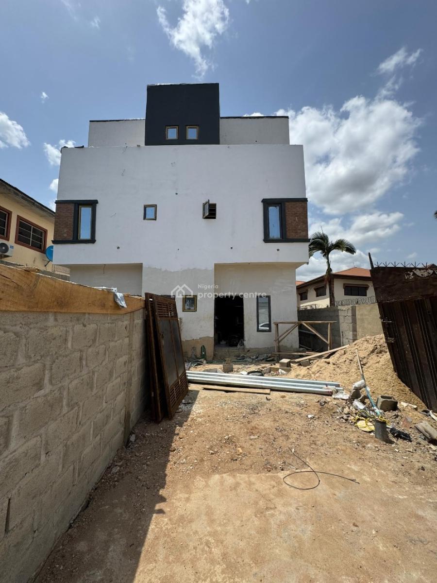 Newly Built 4 Bedroom Semi Detached Plus Bq, C of O, Anthony, Maryland, Lagos, Semi-detached Duplex for Sale