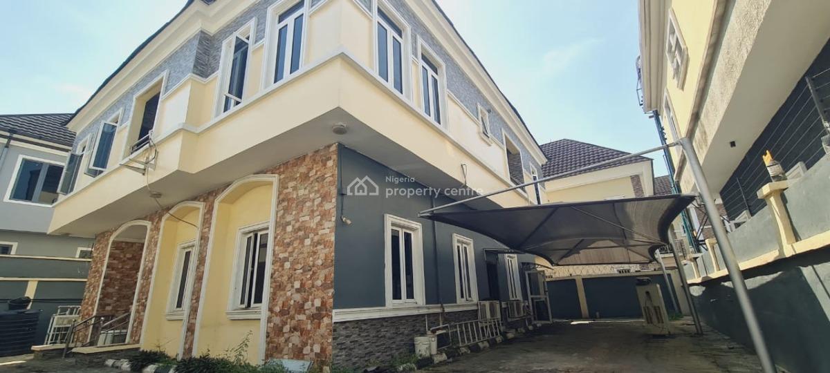5 Bedrooms Fully Detached Duplex with Bq, Chevron, Lekki, Lagos, Detached Duplex for Sale