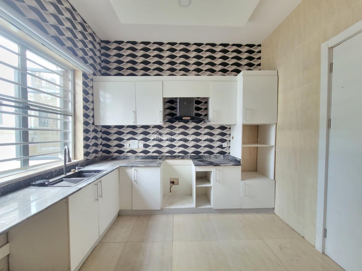Clean and Standard 4 Bedroom Terrace Duplex with Bq, Ikota, Lekki, Lagos, Terraced Duplex for Rent