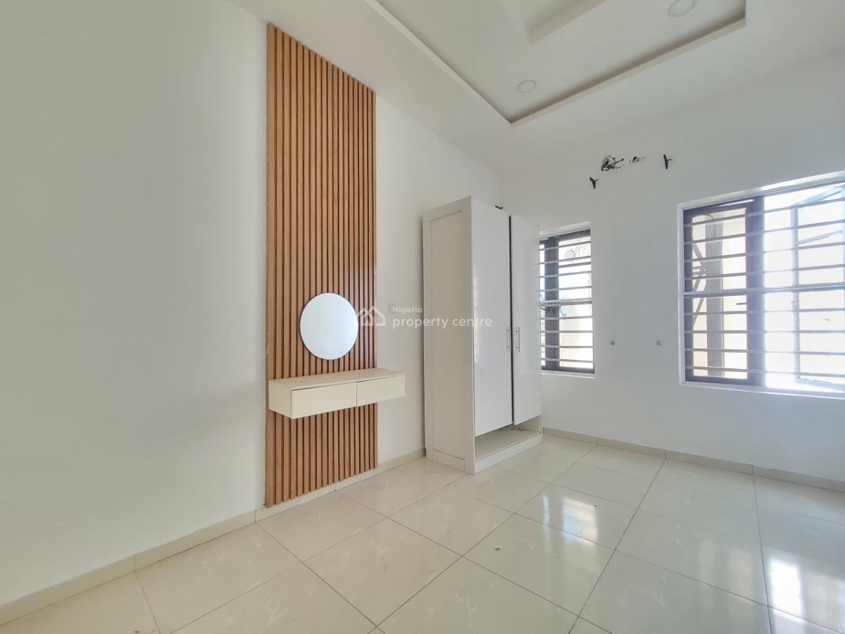 Clean and Standard 4 Bedroom Terrace Duplex with Bq, Ikota, Lekki, Lagos, Terraced Duplex for Rent