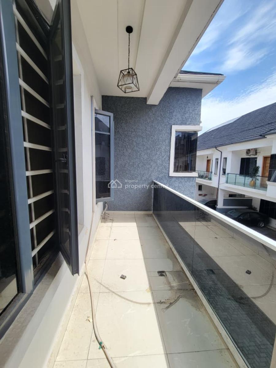Clean and Standard 4 Bedroom Terrace Duplex with Bq, Ikota, Lekki, Lagos, Terraced Duplex for Rent