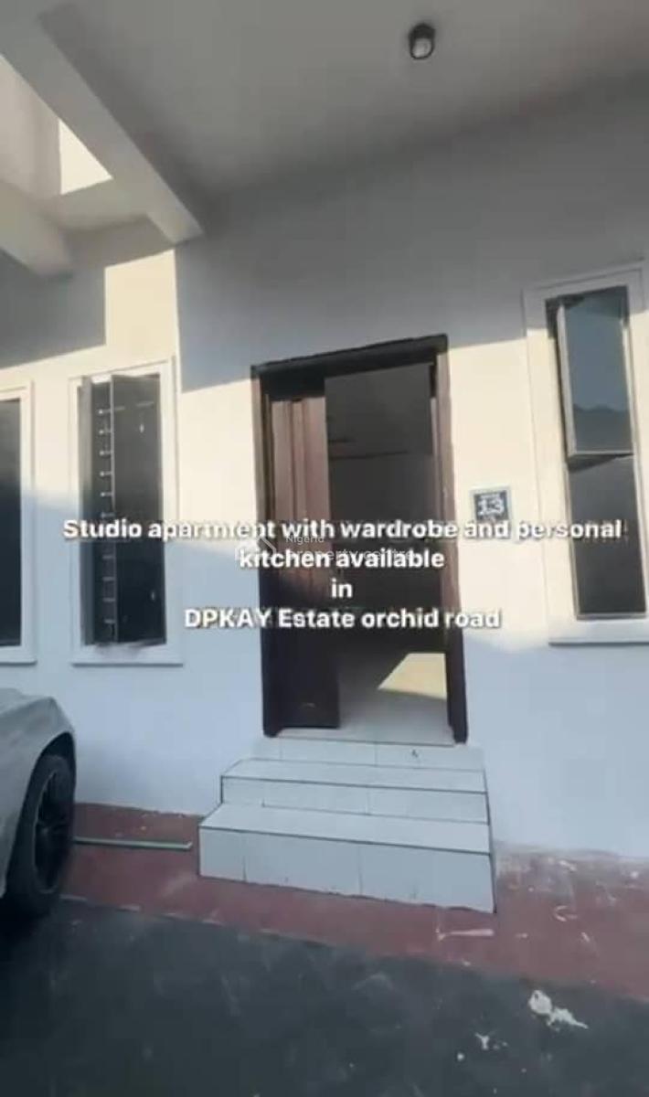 Studio Apartment with Wardrobe,kitchen, Toilet, Etc in an Estate, Dpkay Estate Orchid, Lekki, Lagos, Flat / Apartment for Rent