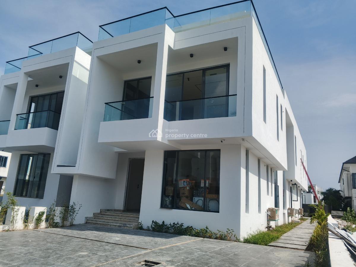 5 Bedrooms Tastefully Finished Newly Built Luxury Semi Detached Houses, Cowrie Creek Estate, Ikate Elegushi, Lekki, Lagos, Detached Duplex for Sale