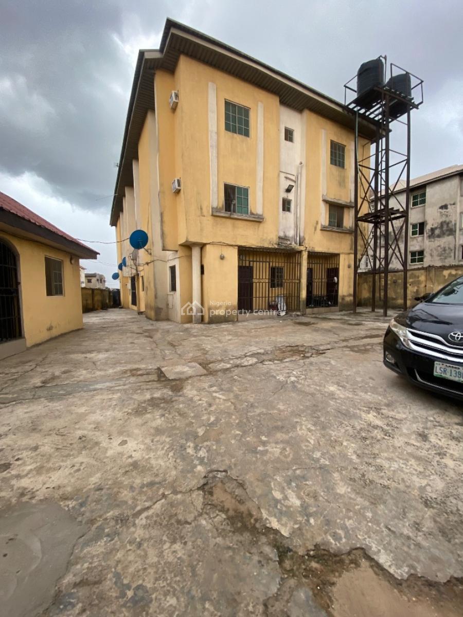Well Maintained Strong 6 Units of 3 Bedroom Apartment, Oke Afa, Isolo, Lagos, Block of Flats for Sale