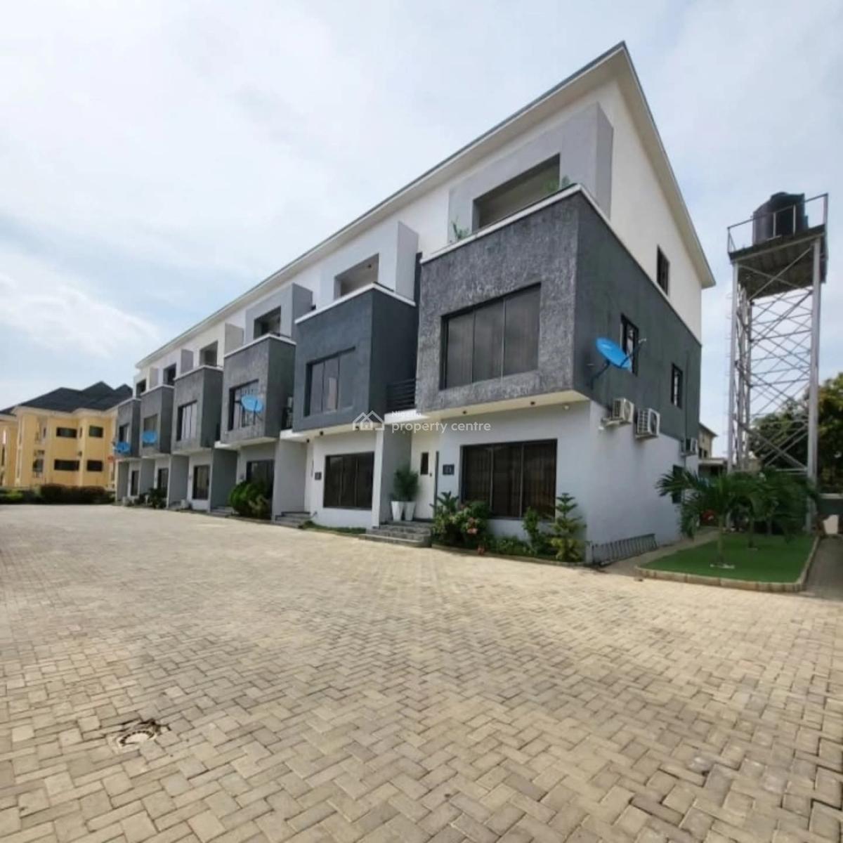 4bedroom Terrace Duplex with a Room Bq  in Guzape Abuja, Guzape District, Abuja, House for Sale