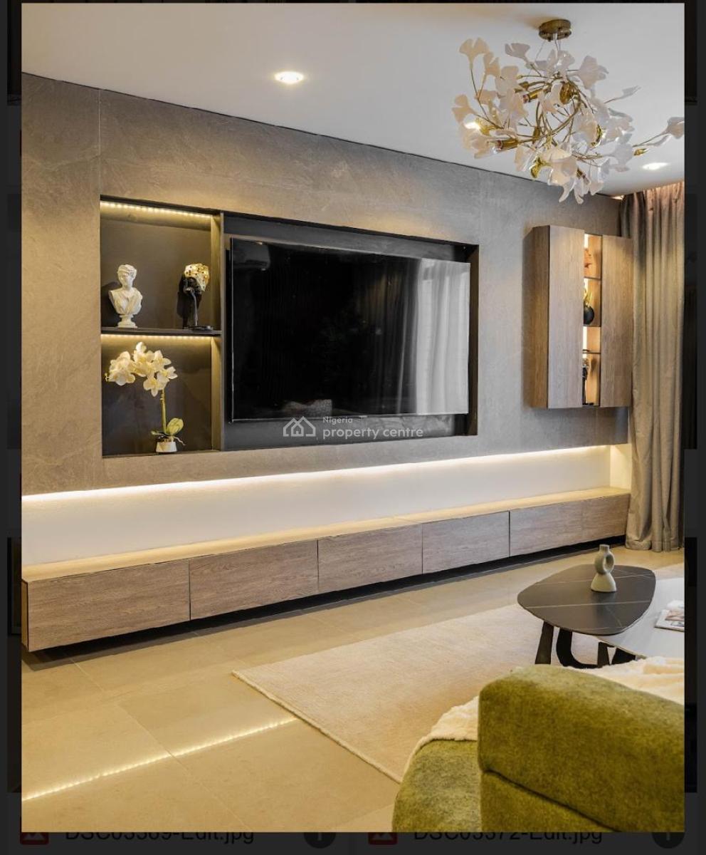 a Brand New Luxury 2bedroom Duplex with 3 Balconies, Ps5, Gym, Smart D, Lekki Phase 1, Lekki, Lagos, Flat / Apartment Short Let