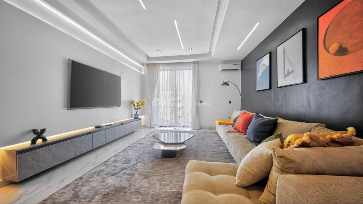 Brand New Smart Luxury 🥰 2 Bedroom Maisonette Apartment with City-, Lekki Phase 1, Lekki, Lagos, Flat / Apartment Short Let