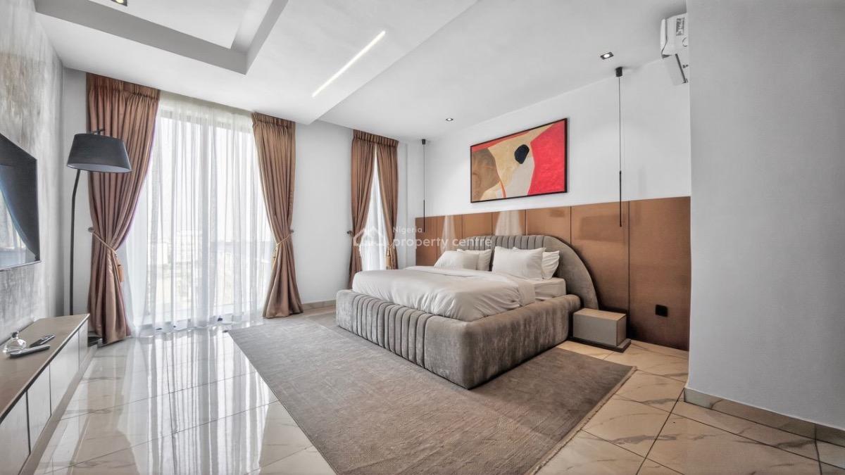 Brand New Smart Luxury 🥰 2 Bedroom Maisonette Apartment with City-, Lekki Phase 1, Lekki, Lagos, Flat / Apartment Short Let