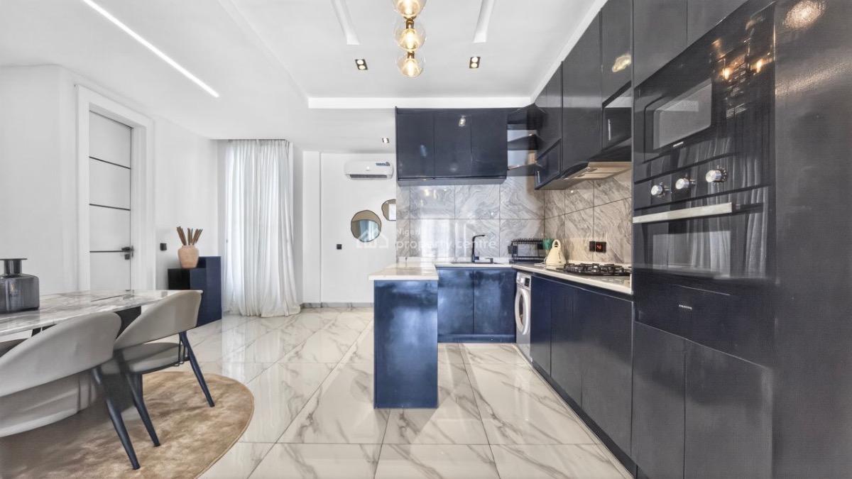 Brand New Smart Luxury 🥰 2 Bedroom Maisonette Apartment with City-, Lekki Phase 1, Lekki, Lagos, Flat / Apartment Short Let