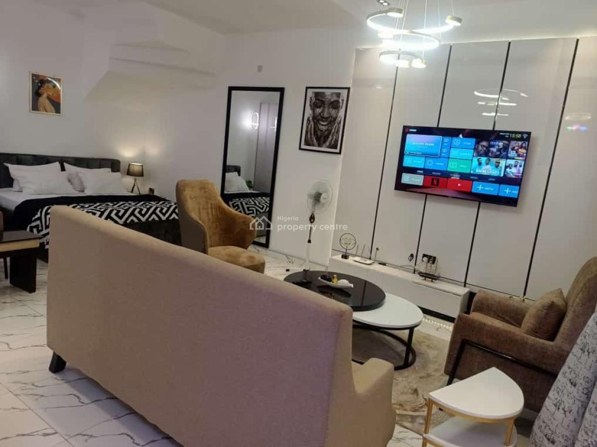 Luxury Furnished Studio Apartment, Chevron, Lekki, Lagos, Flat / Apartment for Rent