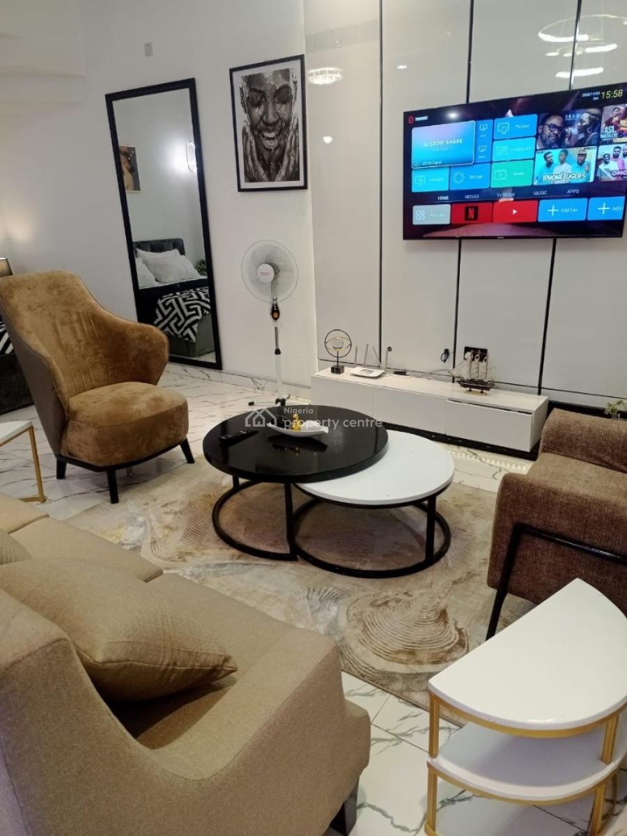 Luxury Furnished Studio Apartment, Chevron, Lekki, Lagos, Flat / Apartment for Rent