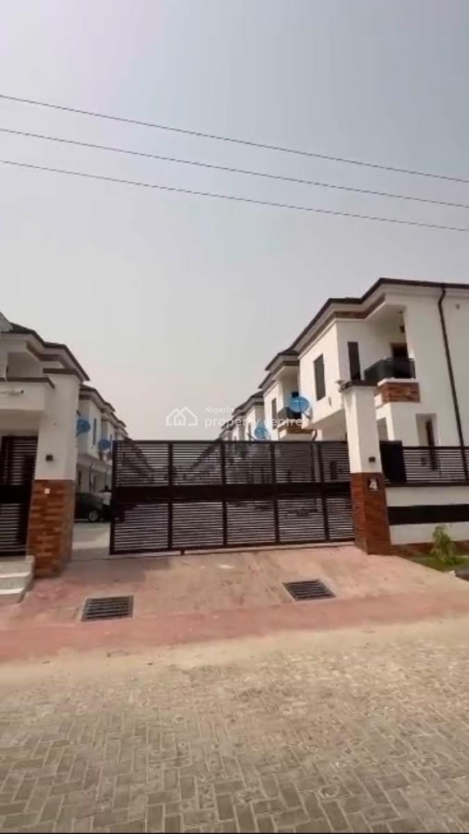 Newly Built 4 Bedroom Terrace Duplex in an Estate with Constant Light, Harris Drive Vgc, Vgc, Lekki, Lagos, Terraced Duplex for Sale