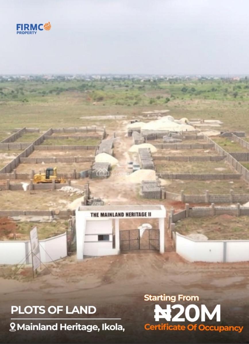 Premium Plots of Residential Land, (mainland Heritage, Estate, Ikola), Ipaja, Lagos, Residential Land for Sale