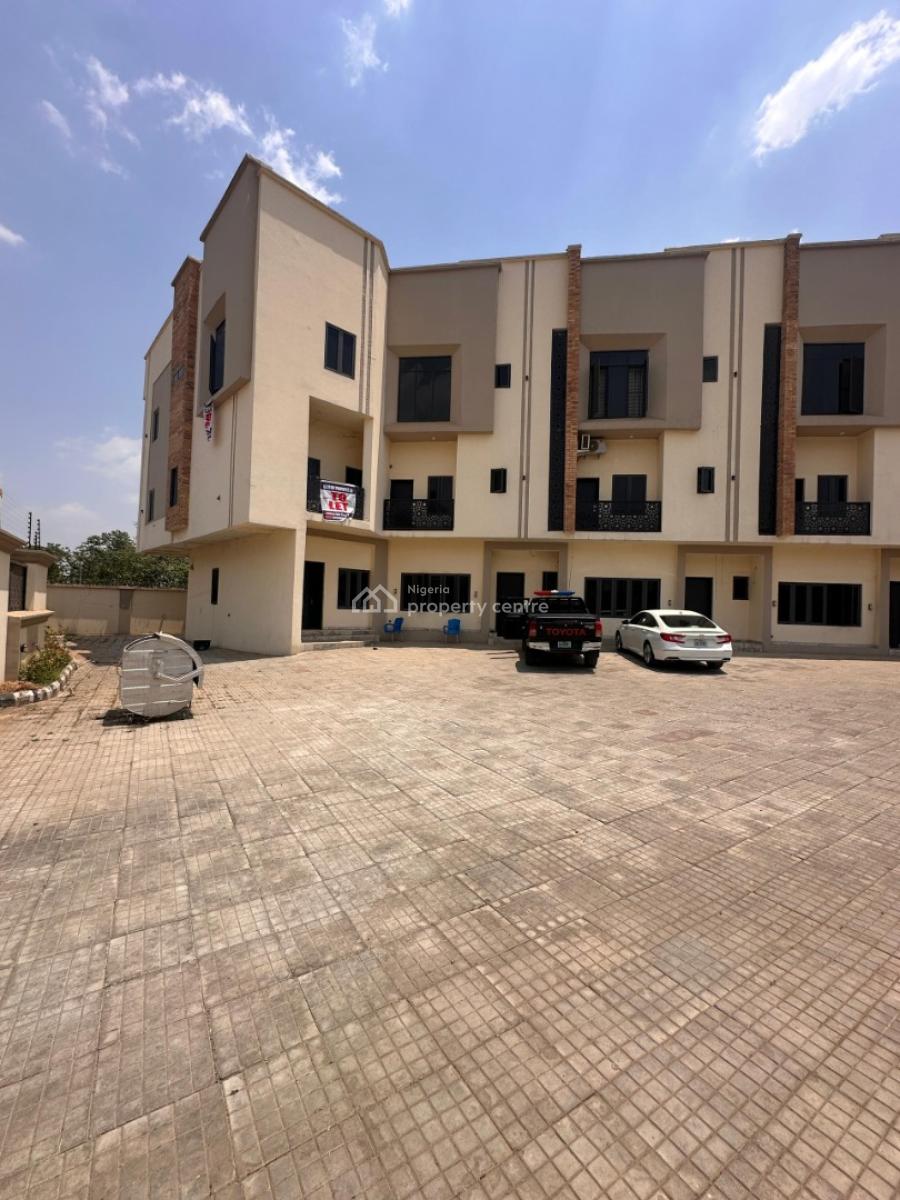4bedroom Terrace Duplex with Room Bq, Jahi Gilmore, Abuja, Jahi, Abuja, Terraced Duplex for Rent