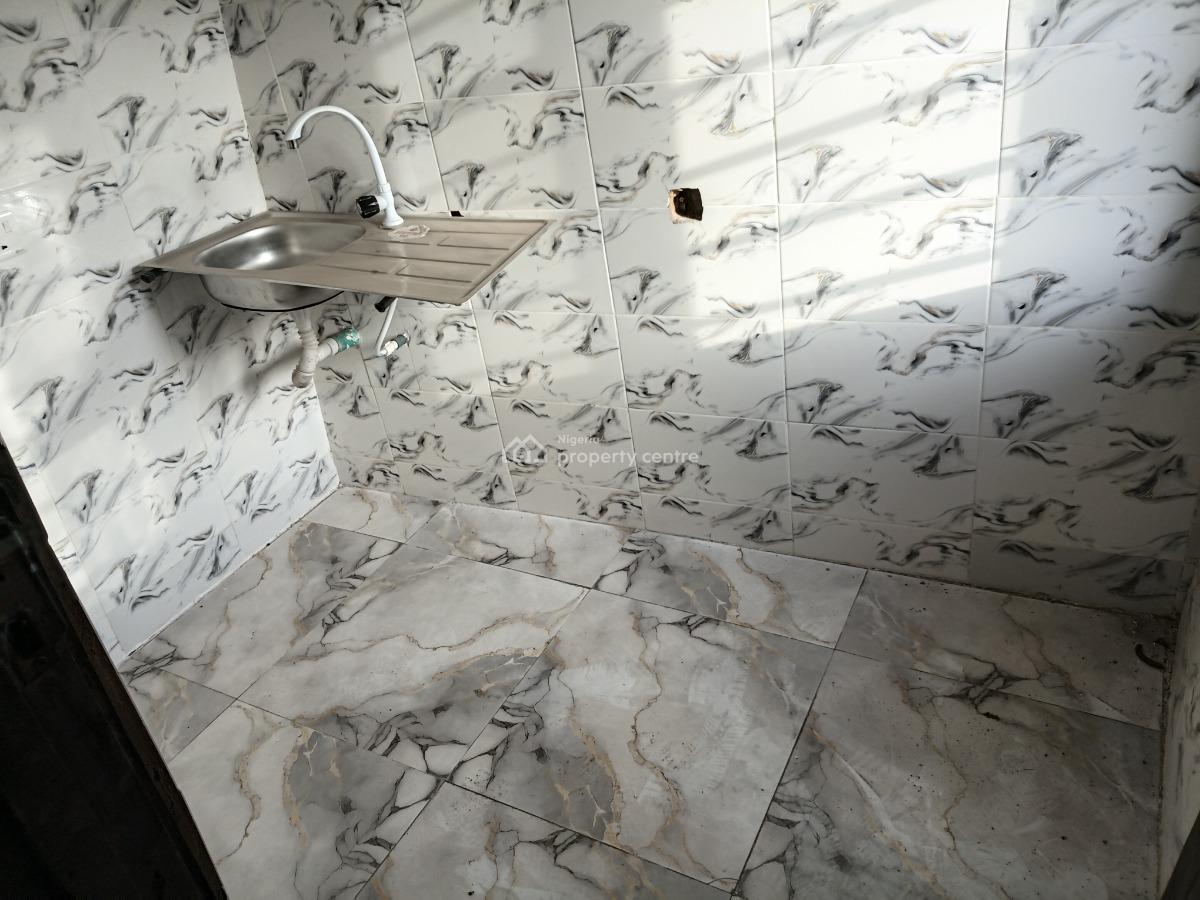 a Brand New Mini-flat with Pop Ceilings (estate Location), Near Alagbole Bus Stop, Ojodu, Lagos, Self Contain (single Rooms) for Rent