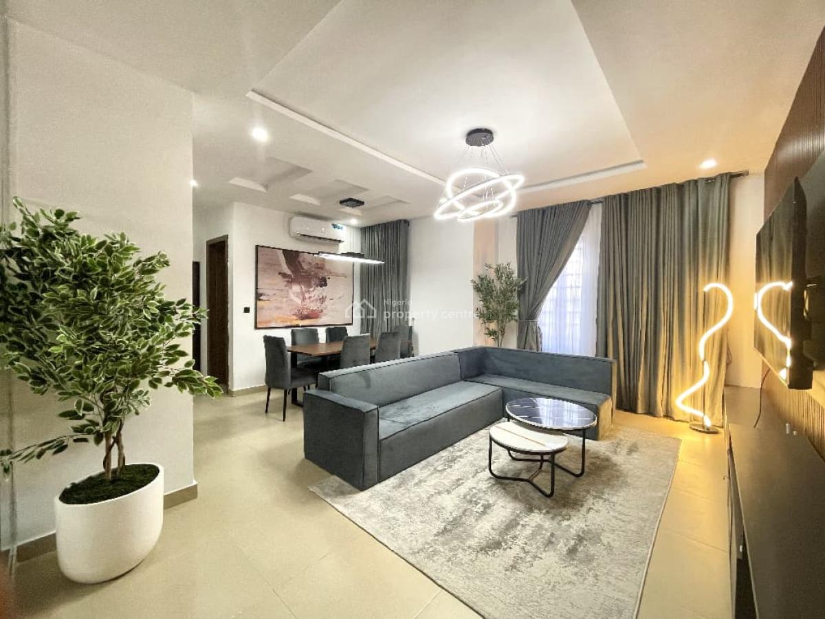 Luxury 3-bedroom Apartment with 24hours Electricity and Security, Fully Air Conditioned , Ps5 on Request , Full and Equipped Kitchen., Lekki Phase 1, Lekki, Lagos, Flat / Apartment Short Let