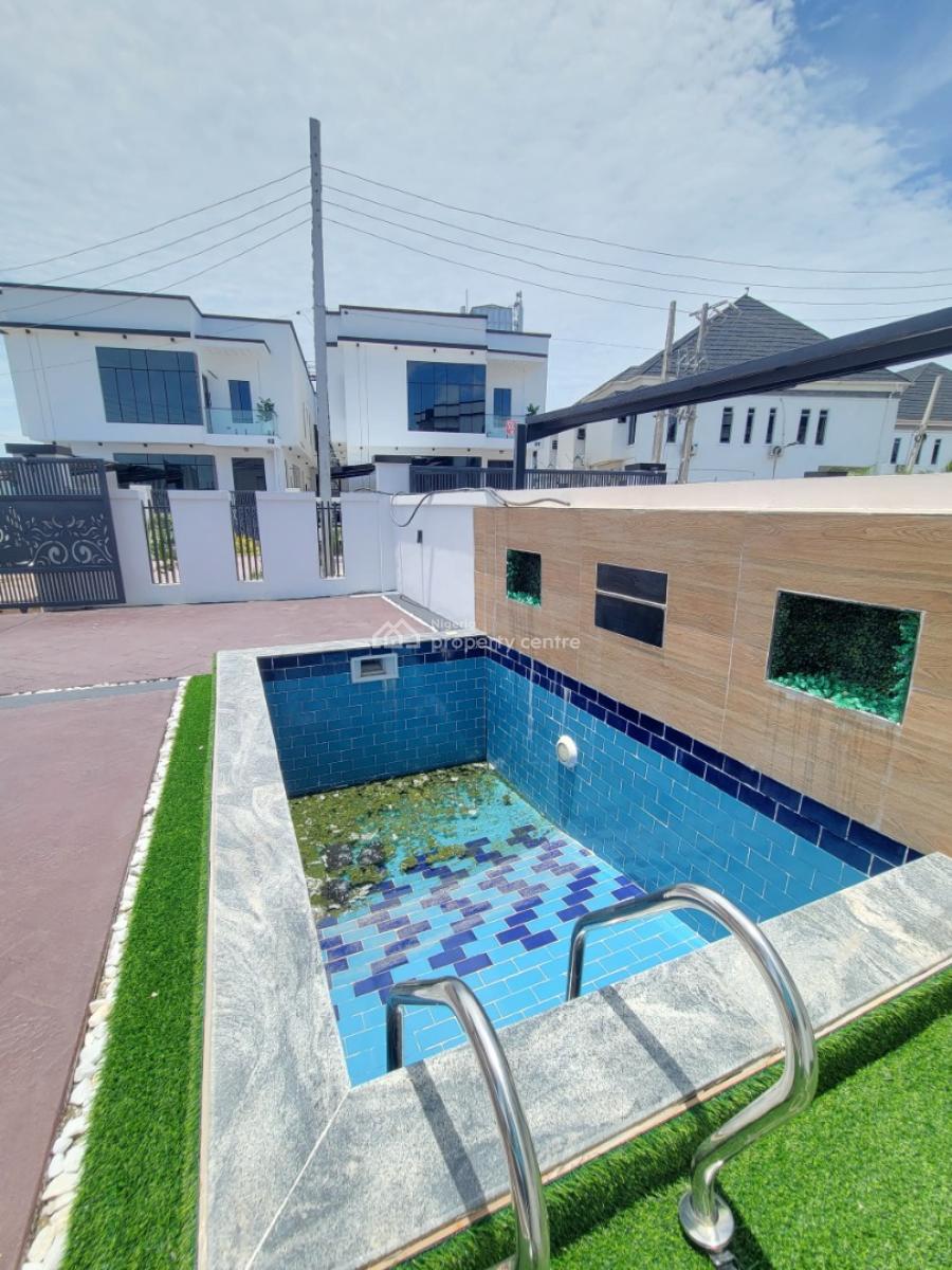 5 Bedroom Fully Detached Duplex with Swimming Pool and Bq, Orchid Road, Lekki, Lagos, Detached Duplex for Sale