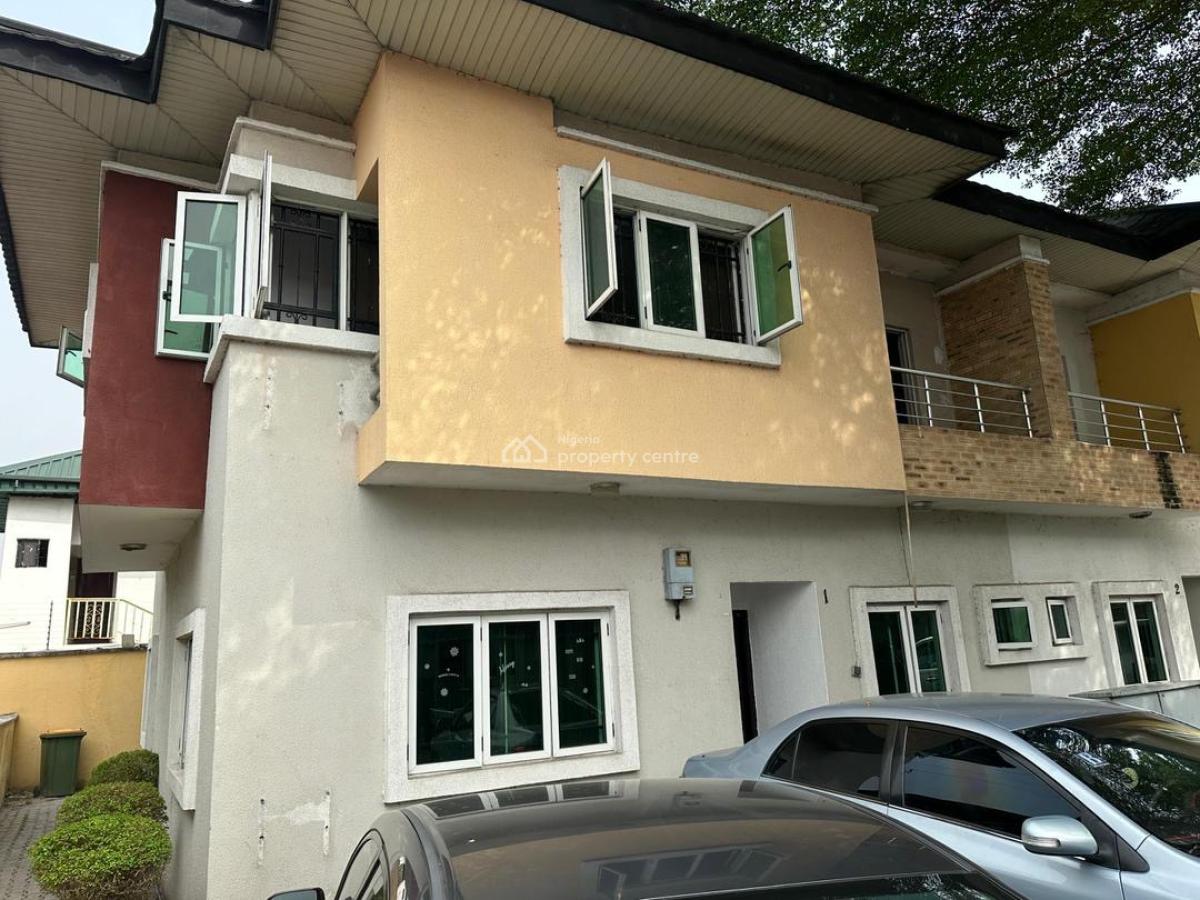 4 Bedroom Terrace House with 1-room Boys Quarters, Platinum Way, Osapa, Lekki, Lagos, Terraced Duplex for Rent