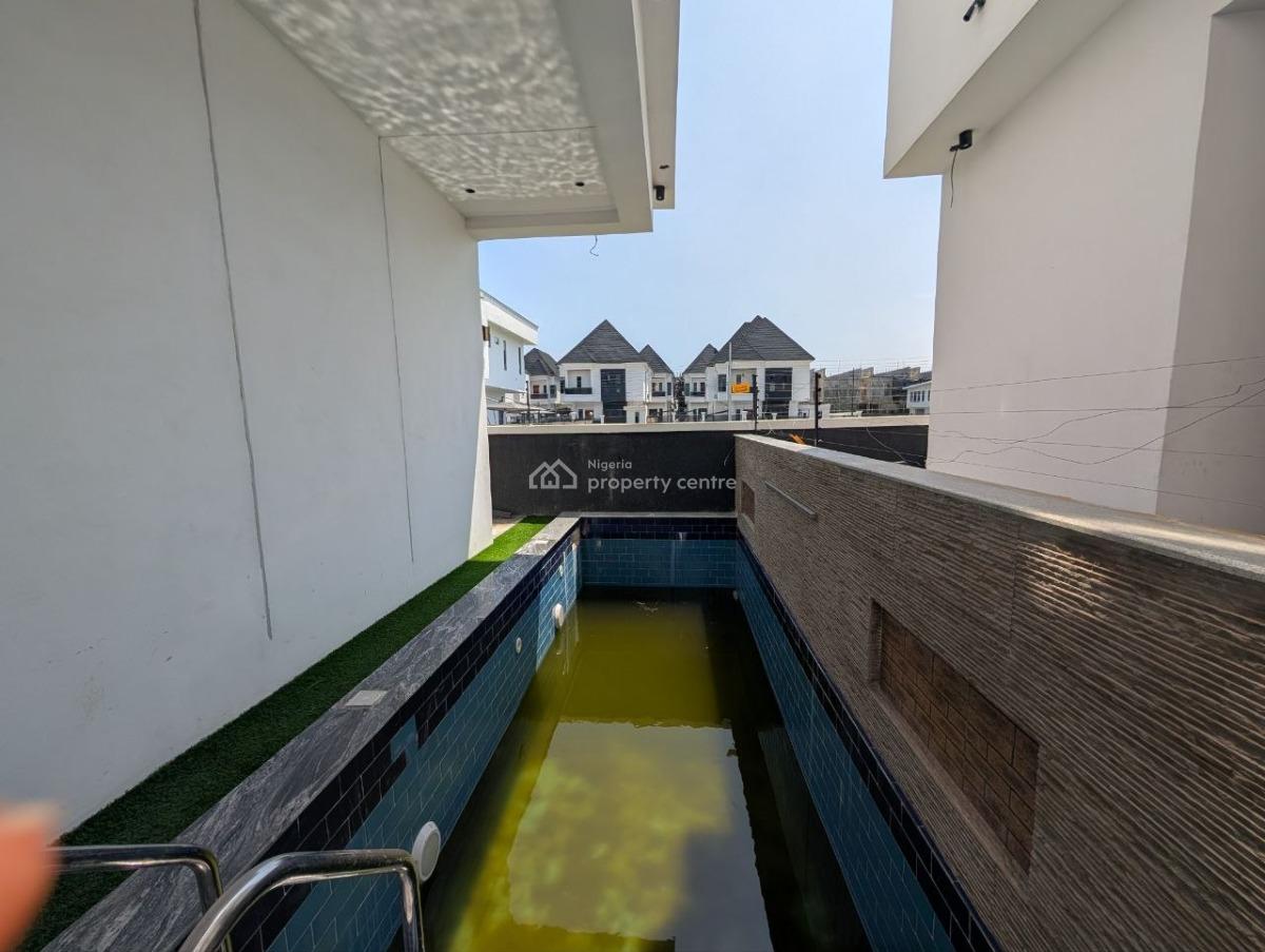 Newly Built 4 Bedroom Detached Duplex with Bq & Pool, Daffodil Estate, Royal Pine Estate, Orchid Road, Lekki, Lagos, Detached Duplex for Sale