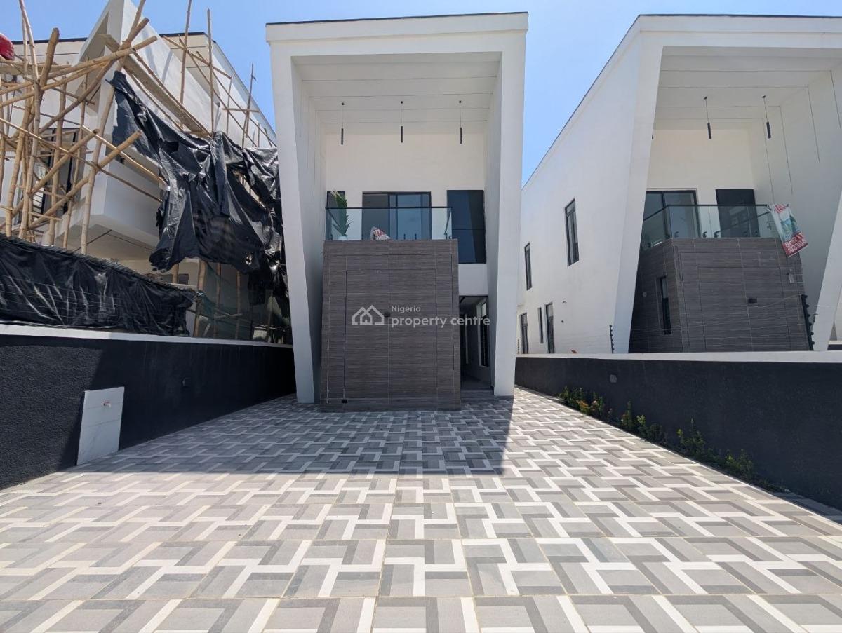 Newly Built 4 Bedroom Detached Duplex with Bq & Pool, Daffodil Estate, Royal Pine Estate, Orchid Road, Lekki, Lagos, Detached Duplex for Sale