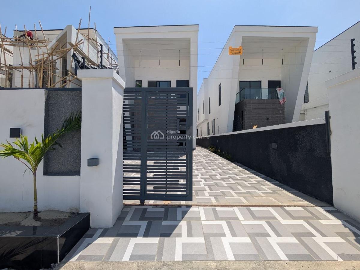 Newly Built 4 Bedroom Detached Duplex with Bq & Pool, Daffodil Estate, Royal Pine Estate, Orchid Road, Lekki, Lagos, Detached Duplex for Sale