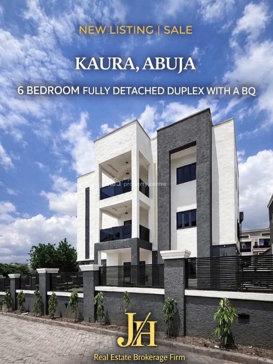 New Listing  Luxury Living at Its Finest  This Stunning 6-bedroom Ful, Kaura, Abuja, House for Sale