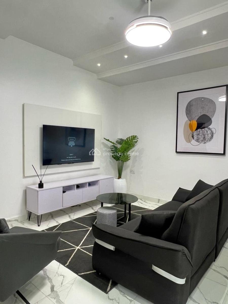 Luxury Smart Service and Furnished 1 Bedroom Apartment, Katampe Extension, Katampe, Abuja, Flat / Apartment Short Let