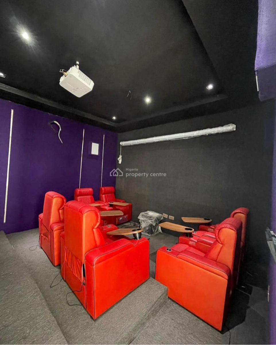 Contemporary 5 Bedroom Detached Duplex + Pool, Gym & Cinema, Osapa, Lekki, Lagos, Detached Duplex for Sale