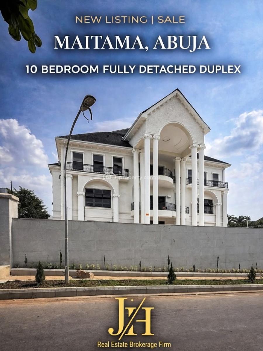 10 Bedrooms  Swimming Pool  Elevator  Private  Ultra Luxury Mansion, Maitama District, Abuja, House for Sale
