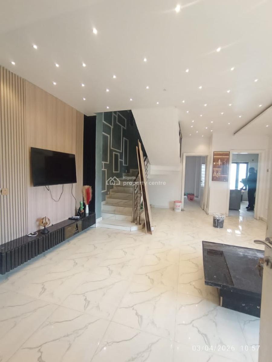 a Lovely Semi Furnished 4 Bedrooms Maisonette, Richmond Estate, Kiz Daniel Street., Ikate Elegushi, Lekki, Lagos, Detached Duplex for Rent