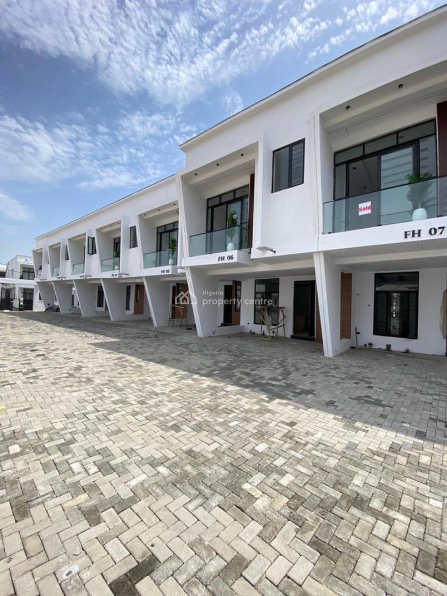 Well Built 4 Bedroom Terrace Duplex, Ikota, Lekki, Lagos, Terraced Duplex for Sale