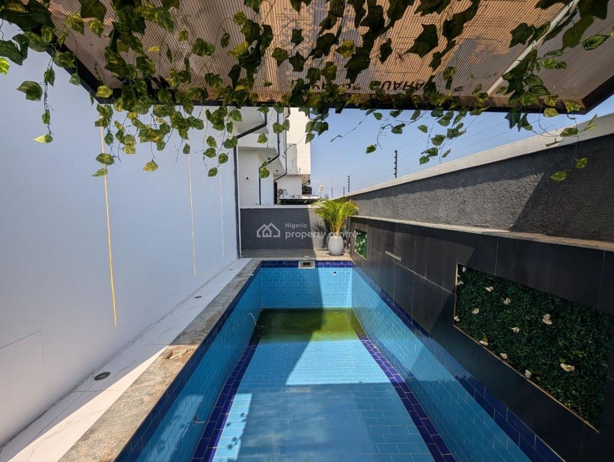 5 Bedroom Detached Duplex with Bq & Swimming Pool, Daffodil Estate, Royal Pine Estate, Orchid Road, Lekki, Lagos, Detached Duplex for Sale