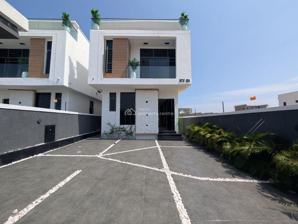 5 Bedroom Detached Duplex with Bq & Swimming Pool, Daffodil Estate, Royal Pine Estate, Orchid Road, Lekki, Lagos, Detached Duplex for Sale