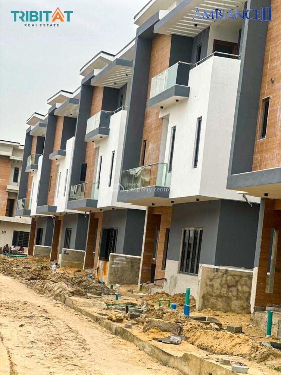 70% Completed Off-plan 2 & 3 Bedroom Terrace Duplexes with Bq in Sango, Behind Blenco Super Market, Sangotedo, Ajah, Lagos, Terraced Duplex for Sale