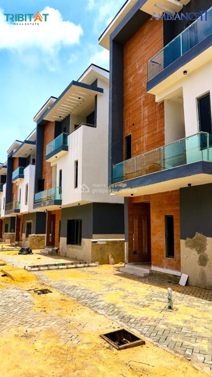 70% Completed Off-plan 2 & 3 Bedroom Terrace Duplexes with Bq in Sango, Behind Blenco Super Market, Sangotedo, Ajah, Lagos, Terraced Duplex for Sale