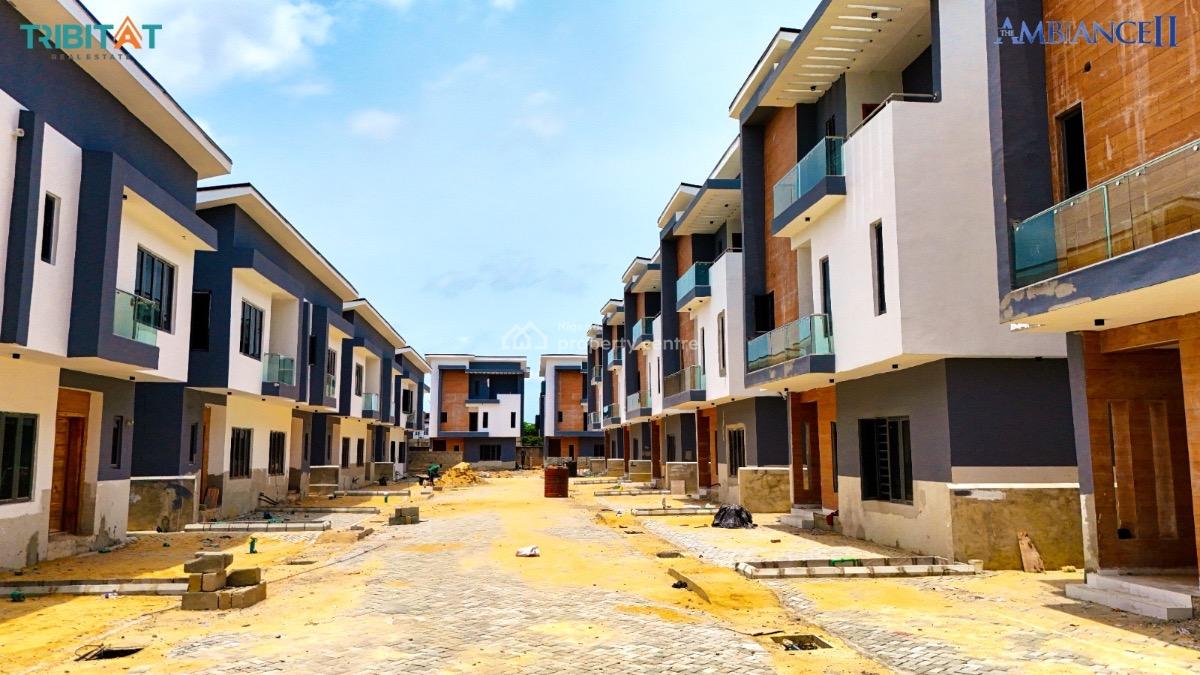 70% Completed Off-plan 2 & 3 Bedroom Terrace Duplexes with Bq in Sango, Behind Blenco Super Market, Sangotedo, Ajah, Lagos, Terraced Duplex for Sale