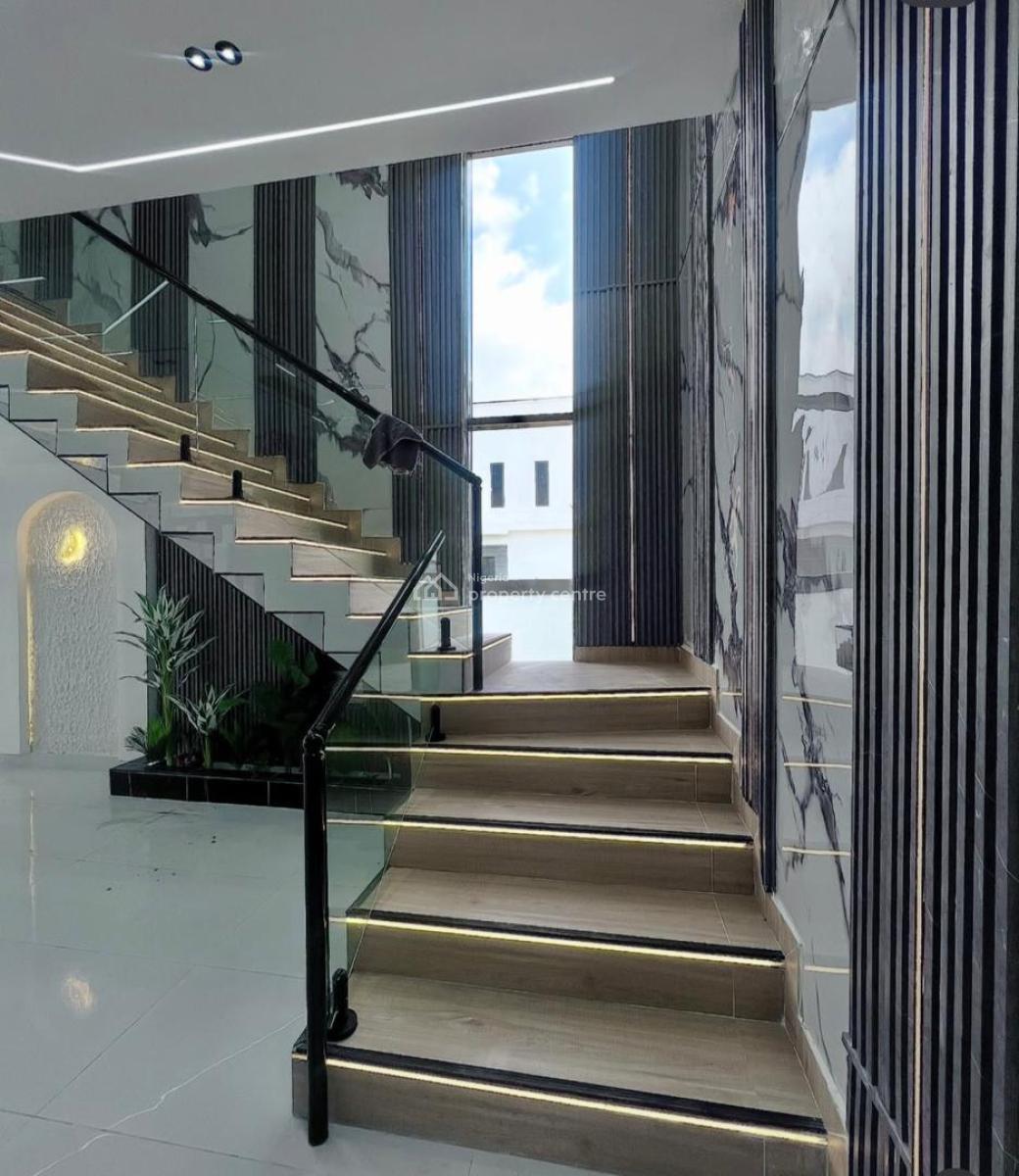 Fully Detached Self Serviced and Luxurious 5 Bedroom Duplex, Lekki Palm City, Lekki, Lagos, Detached Duplex for Sale