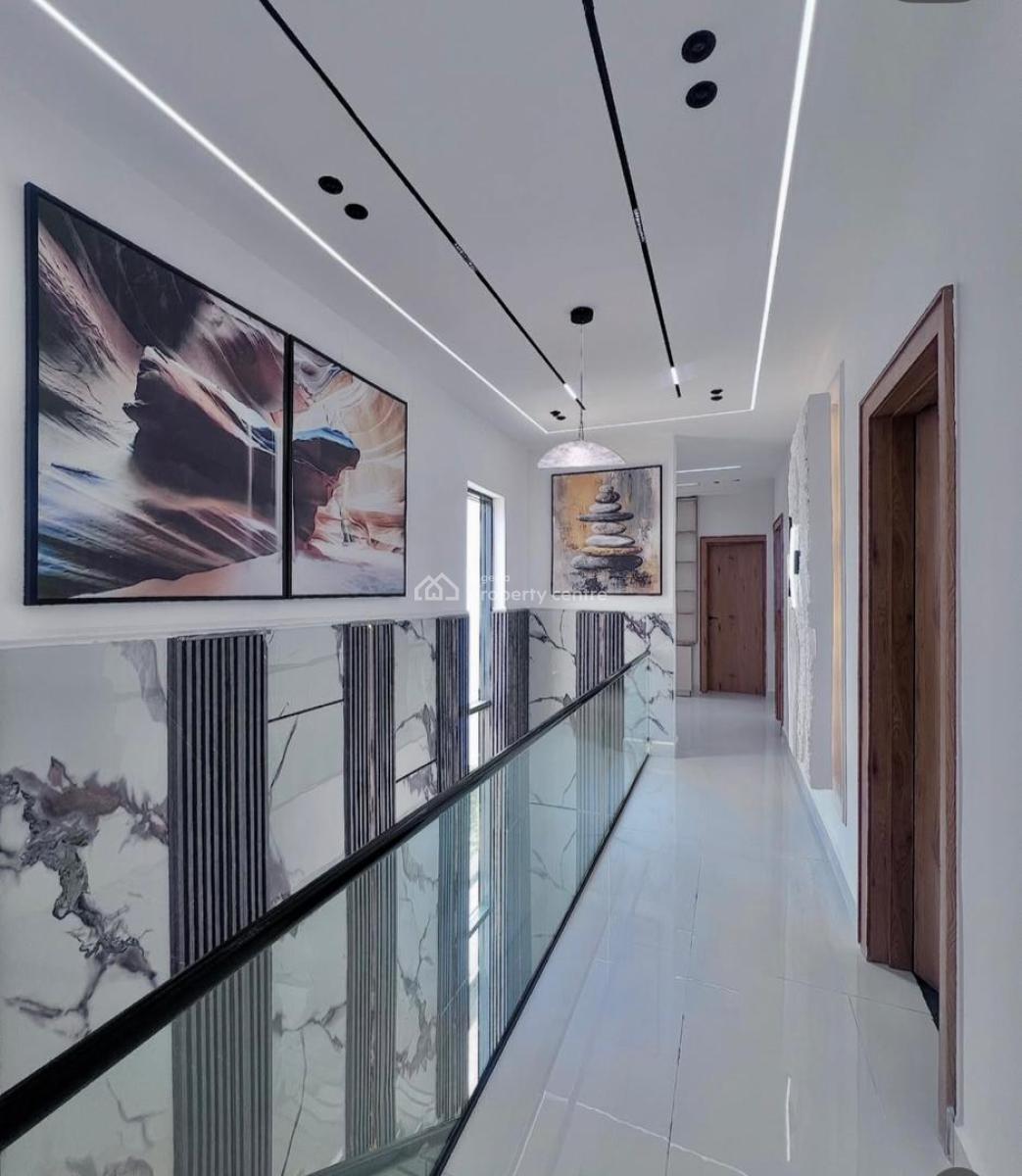 Fully Detached Self Serviced and Luxurious 5 Bedroom Duplex, Lekki Palm City, Lekki, Lagos, Detached Duplex for Sale