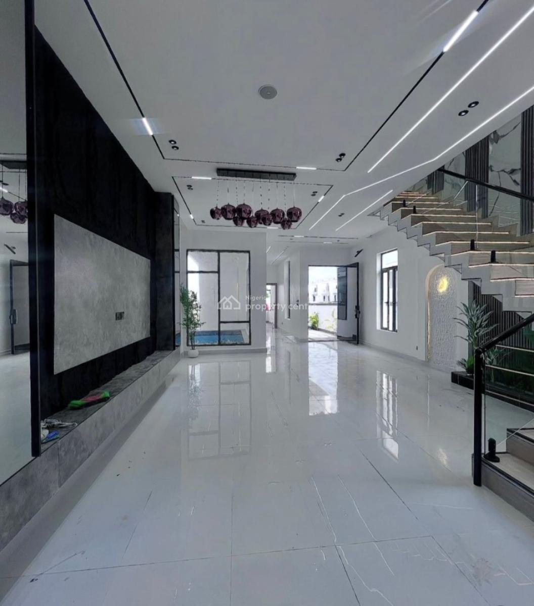 Fully Detached Self Serviced and Luxurious 5 Bedroom Duplex, Lekki Palm City, Lekki, Lagos, Detached Duplex for Sale