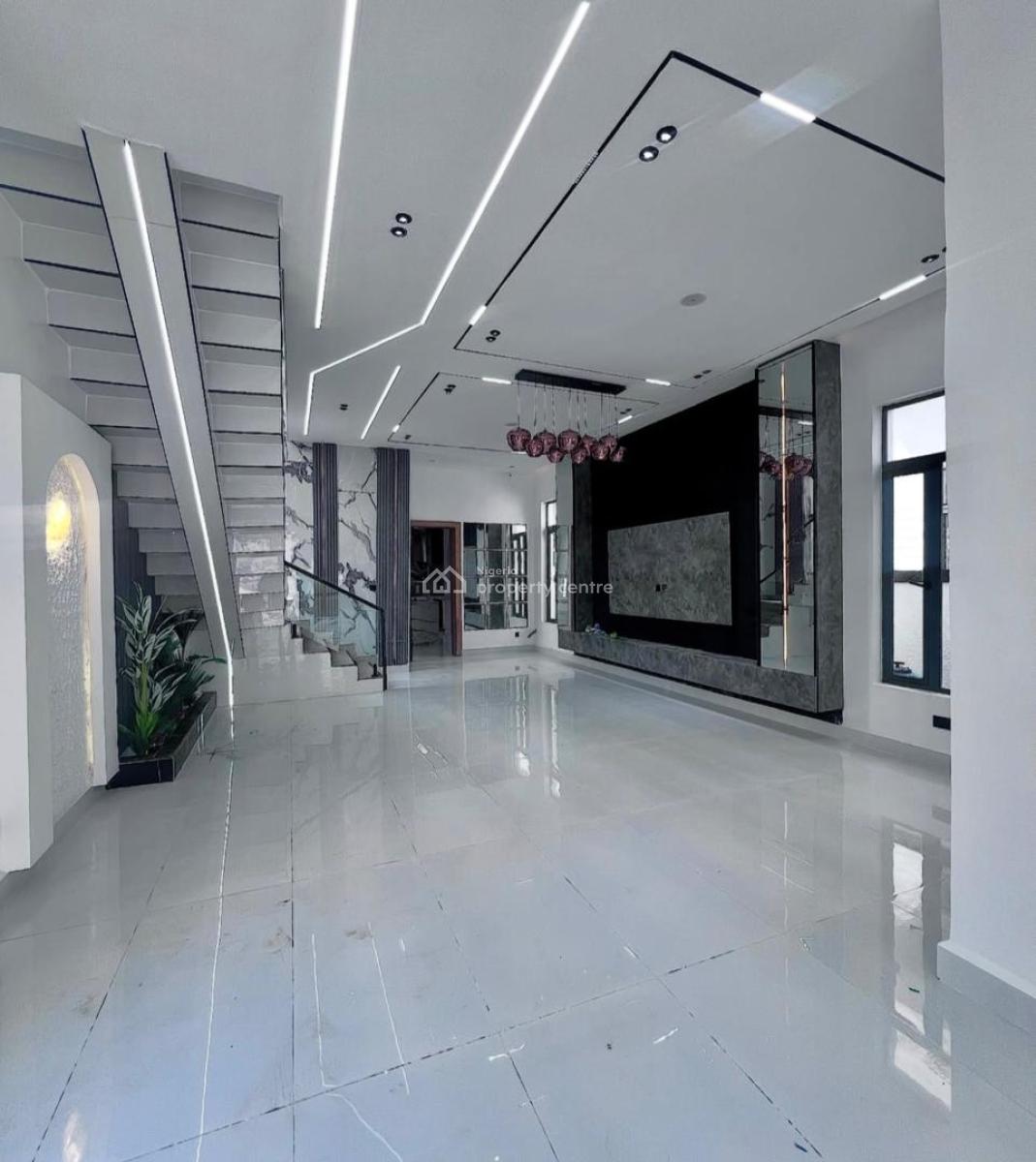 Fully Detached Self Serviced and Luxurious 5 Bedroom Duplex, Lekki Palm City, Lekki, Lagos, Detached Duplex for Sale