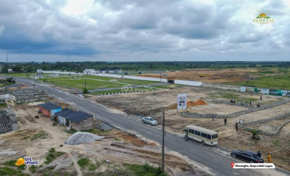 Land in Developed Location on Tarred Road, Zenytal Gardens Ii  on Tarred Road Eleranigbe, Ibeju Lekki, Lagos, Residential Land for Sale