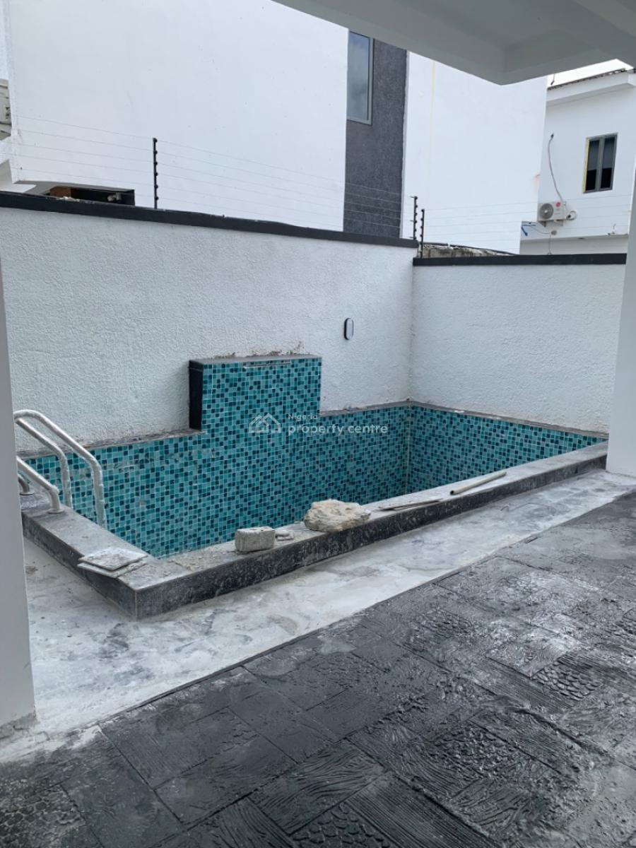 Spacious Luxury 5bedroom Fullydetached Duplex  with Swimming Pool & Bq, Sangotedo, Sangotedo, Ajah, Lagos, Detached Duplex for Sale