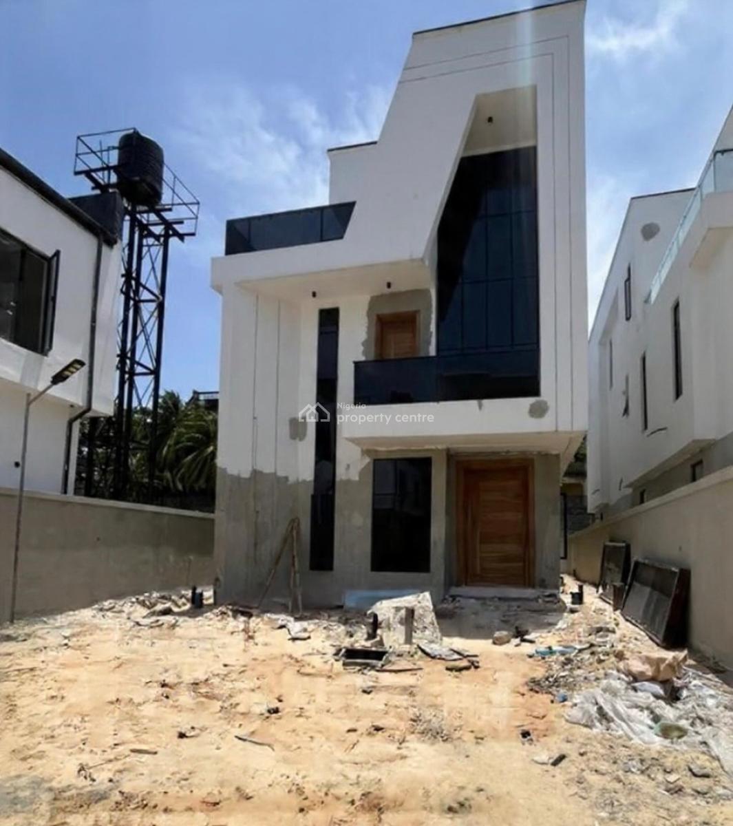 Lovely 4 Bedroom Detached Duplex with Swimming Pool and Bq, Chevron, Lekki, Lagos, Detached Duplex for Sale