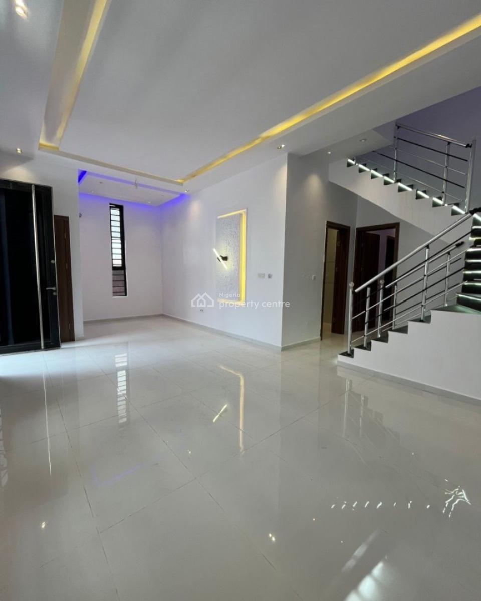 Lovely 4 Bedroom Semi Detached Duplex with Bq, Chevron, Lekki, Lagos, Semi-detached Duplex for Sale