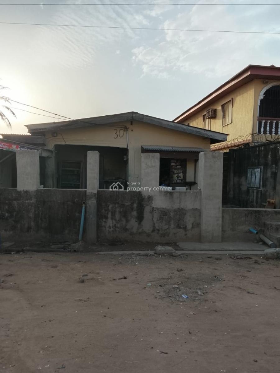 Bungalow on a Half Plot of Land  360 Square Meters  No 30 Abraham, No 30 Abraham Akinola St. Punch Estate. Magoro  Receipt, Ikeja, Lagos, Land for Sale
