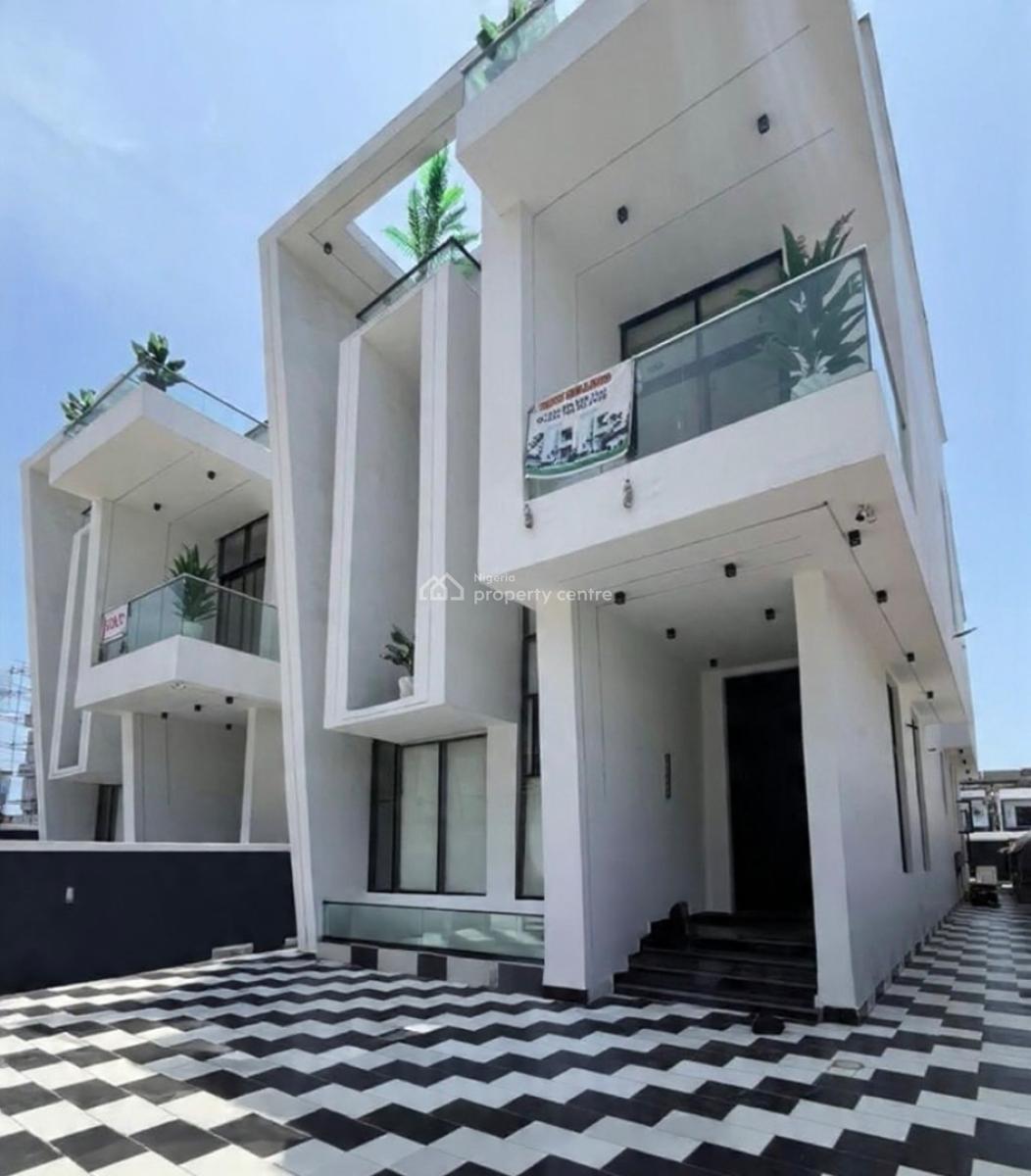 Stunning 5 Bedroom Detached Duplex with Swimming Pool and Bq, Chevron, Lekki, Lagos, Detached Duplex for Sale