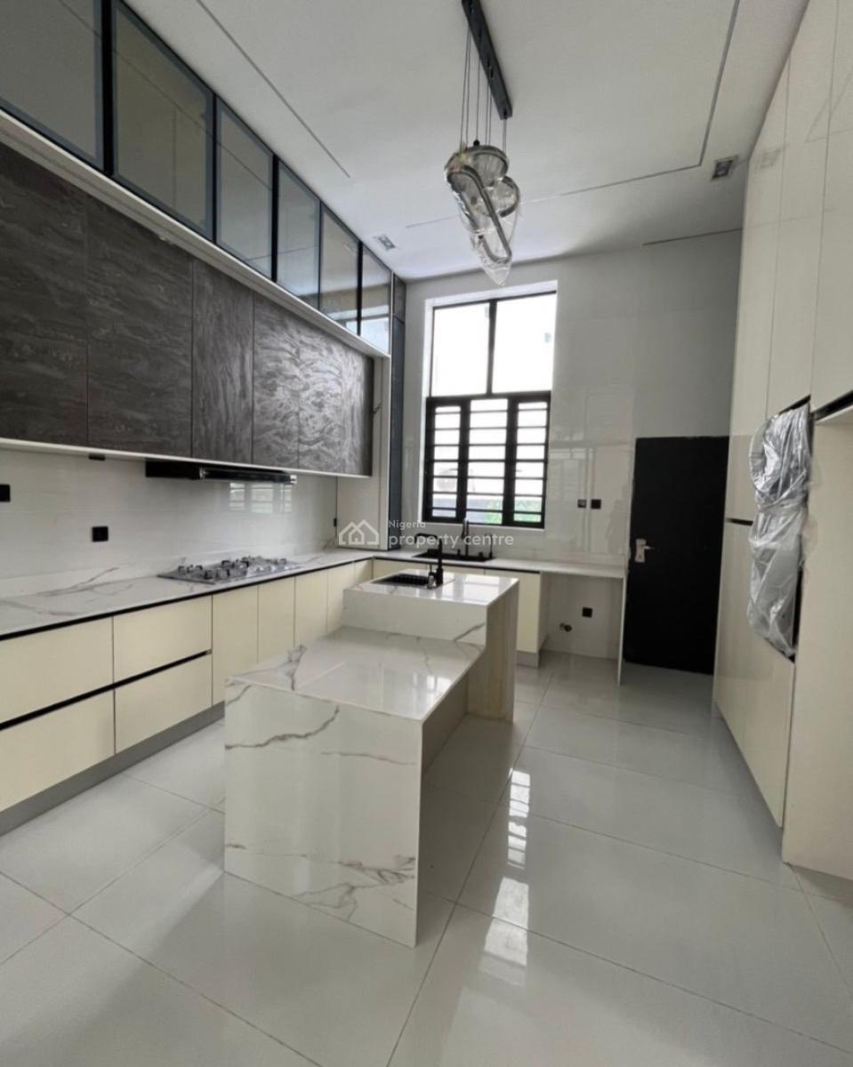 Stunning 5 Bedroom Detached Duplex with Swimming Pool and Bq, Chevron, Lekki, Lagos, Detached Duplex for Sale