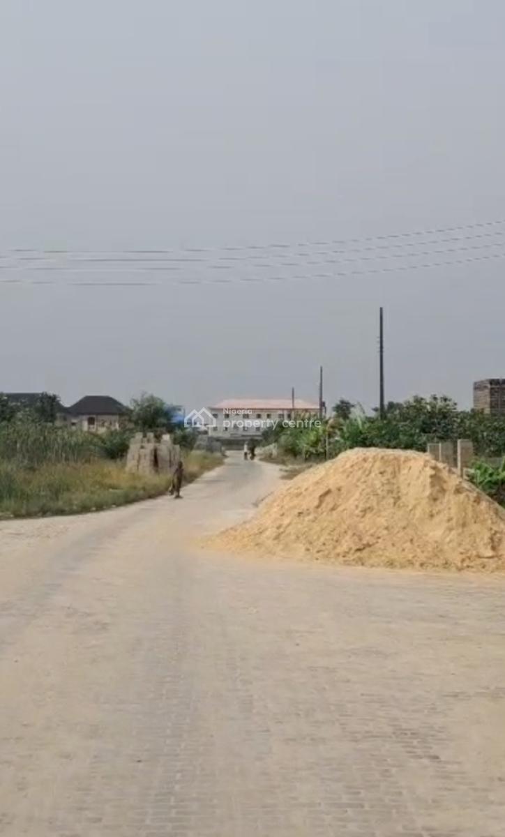 Well Positioned Land on a Paved Road and Government Apprproved Layout, Lekki Scheme 2, Ajah, Lagos, Residential Land for Sale