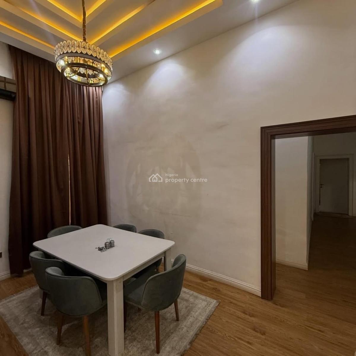 Furnished 3bedroom Bungalo, Serene, Galadimawa, Abuja, Detached Bungalow for Rent